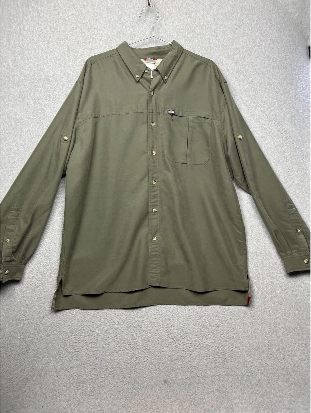 The North Face Men's Button Up Modal Shirt Long Sleeve XL Outdoor Hiking Sport